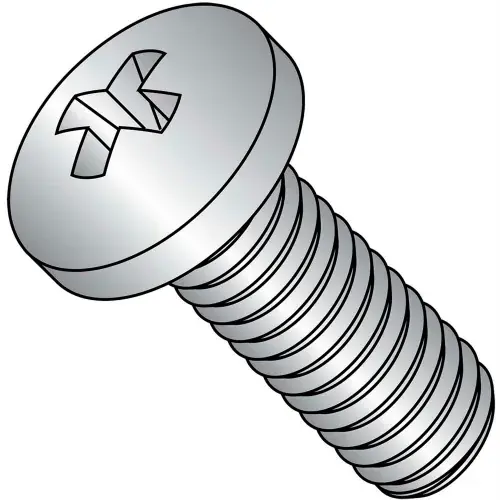 Affordable 1/4-28 x 7/8 MS51958, NAS-1635 Phillips Pan Machine Screw - Fine - Full Thread - S/S - Pkg of 500