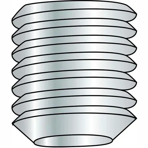 1/4-28X1/2 Fine Thread Socket Set Screw Flat Point Plain Imported, Pkg of 5000 Limited Time