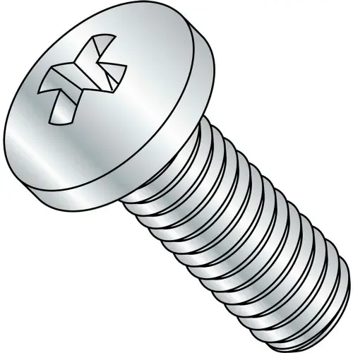 Today Only M4-0.7X45 Din 7985 A Metric Phillips Pan Machine Screw Zinc, Pkg of 1000