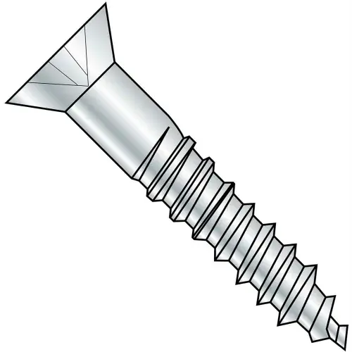Hot Deal 14 x 5 Phillips Flat Full Body 2/3 Thread Wood Screw Zinc - Pkg of 300