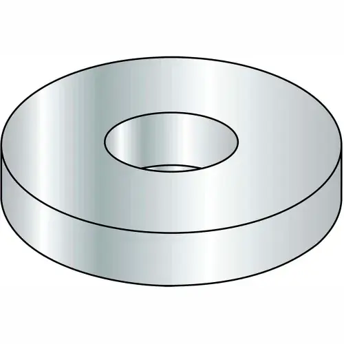 Super Sale 10 Flat Washer - Steel - Zinc - SAE - Pkg of 25 Lbs.