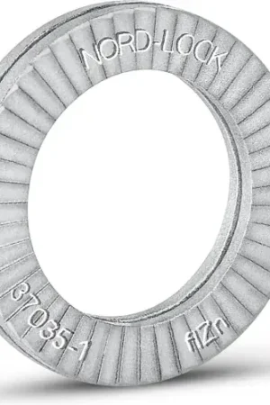 Nord-Lock 1209 Wedge Locking Washer - Carbon Steel - Zinc Flake Coated - M4 ( 8) - Pkg of 200 Sale