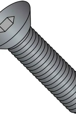 Flat Socket Cap Screw - 4-40 x 3/8" - Steel Alloy - Thermal Black Oxide - FT - UNC, Pack of 100 Latest