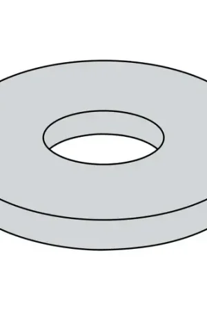 Fender Washer - M6 x 18 x 1.6 - Grade A - Steel - Zinc CR+3 - DIN 9021B, Pack of 300 Hot Deal