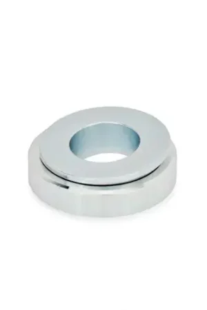 J.W. Winco GN 350.3 Spherical Leveling Washers, Steel, Zinc Plated, M16, 1/2"T, 1-3/4" Outer Dia. Hassle-Free Returns