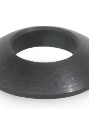 Budget J.W. Winco DIN 6319 Spherical Washers, Steel, Seat Type, Blackened, M10