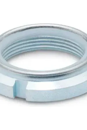 Best Price J.W. Winco GN 1804.1 Slotted Spanner Lock Nuts, Steel, with Polyamide Insert, Zinc Plated, M35 X 1.5
