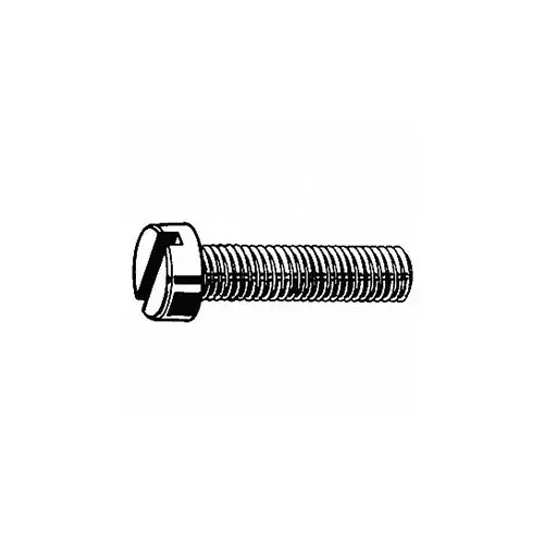M8 x 1.25 x 25mm Cheese Head Machine Screw - Steel - Zinc - DIN 125B - Pkg of 100 Deal