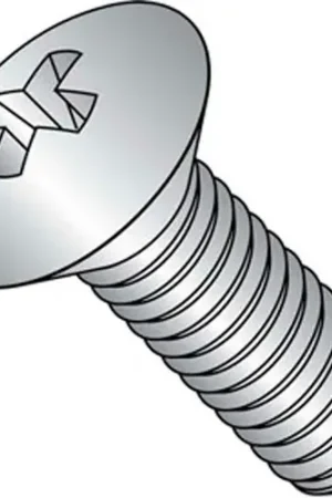 Direct From Factory M5 x 0.8 x 16mm - Phillips Oval Head Machine Screw - 304 Stainless Steel - DIN 966 - Pkg of 100