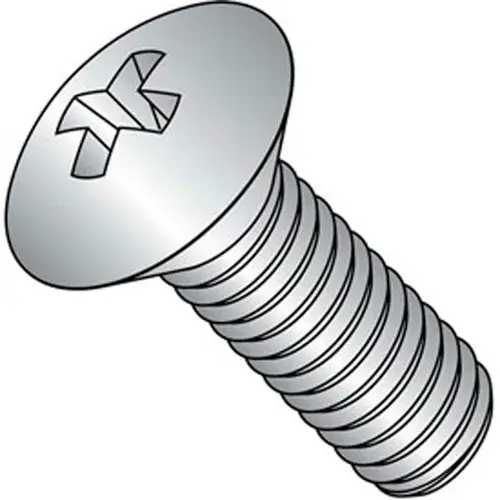 Direct From Factory M5 x 0.8 x 16mm - Phillips Oval Head Machine Screw - 304 Stainless Steel - DIN 966 - Pkg of 100