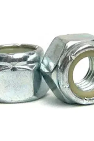 M10 x 1.5 - Nylon Insert Lock Nut - 304 Stainless Steel - DIN 985 - Pkg of 100 Price Cut