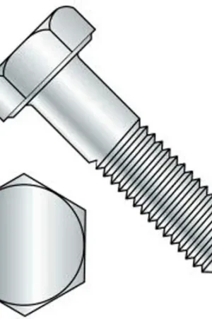 M6 x 1.0 x 12mm - Hex Head Cap Screw - 304 Stainless Steel - DIN 931/933 - Pkg of 100 Time-Limited