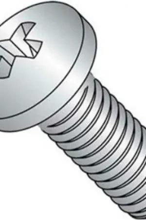 1/4"-20 x 2-3/4" Phillips Drive Pan Head Zinc Finish Steel Machine Screw - Package Quantity 100 Get Yours