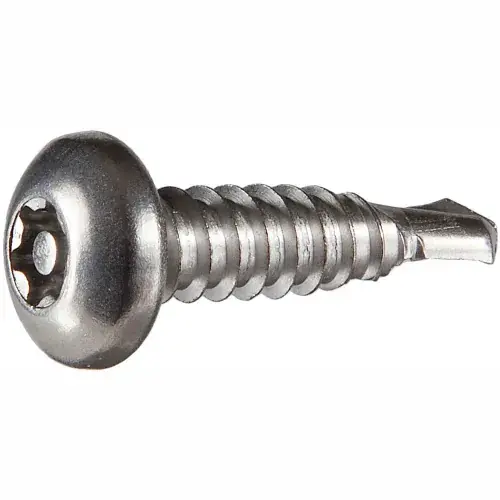 14AB x 1-1/2" Tamper-Proof Security Self-Drilling Screw - Pan Torx Head - 410 SS - Pkg of 100 Place Order