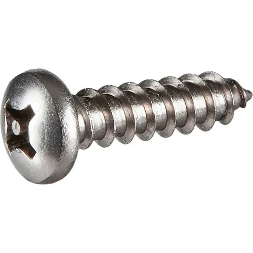 Flash Sale 14 x 1/2" Security Sheet Metal Screw - Pan Phillips Head - 18-8 Stainless Steel - Pkg of 100