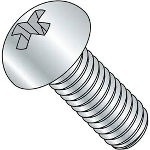 Final Sale 6-32 x 3/4" Machine Screw - Round Head - Phillips - Steel - Zinc CR+3 - FT, Pack of 100
