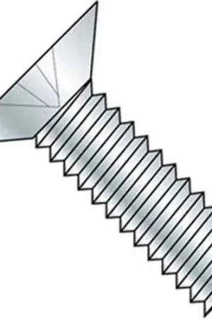 10-24 x 3/8" Machine Screw - Flat Head - Phillips - Steel - Zinc CR+3 - FT, Pack of 100 Buy Today