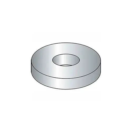 Hot Deal 5/16" Flat Washer - USS - 3/8" I.D. - .064/.104" Thick - Steel - Zinc - Grade 2 - Pkg of 100