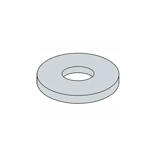 New Arrival 3/8" Fender Washer - .41" I.D. - .047/.08" Thick - Steel - Zinc - Grade 2 - Pkg of 100