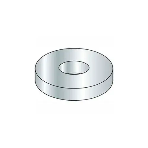 1/2" Flat Washer - SAE - 17/32" I.D. - Steel - Plain - Grade 2 - Pkg of 100 In Demand