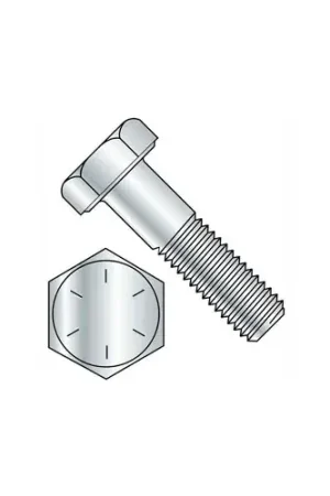 Budget 5/16-18 x 3-1/2" Hex Head Cap Screw - Steel - Plain - UNC - Grade 8 - USA, Pack of 50
