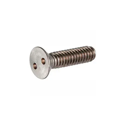8-32 x 2" Security Machine Screw - Flat Spanner Head - 18-8 Stainless Steel - FT - UNC - 100 Pk Special Offer