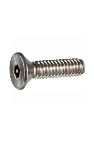 1/4-20 x 1-3/4" Security Machine Screw - Flat Hex Socket Head - 302HQ/18-8 SS - FT - UNC - 100 Pk Mega Sale