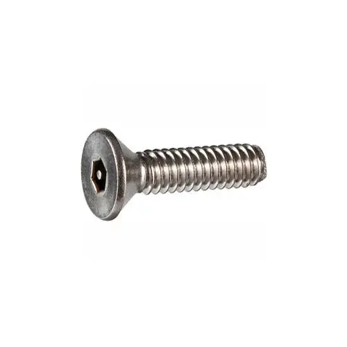 1/4-20 x 1-3/4" Security Machine Screw - Flat Hex Socket Head - 302HQ/18-8 SS - FT - UNC - 100 Pk Mega Sale