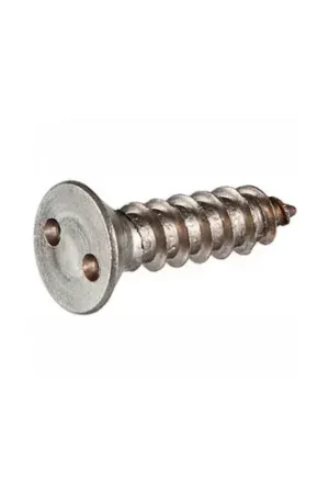 Holiday Sale 8AB x 1-1/2" Security Sheet Metal Screw - Flat Spanner Head - 18-8 Stainless Steel - USA - 100 Pk