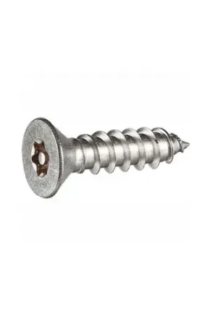 8AB x 2" Security Sheet Metal Screw - Flat Torx Head - Steel - Black Oxide - FT - USA - 100 Pk Secure Checkout