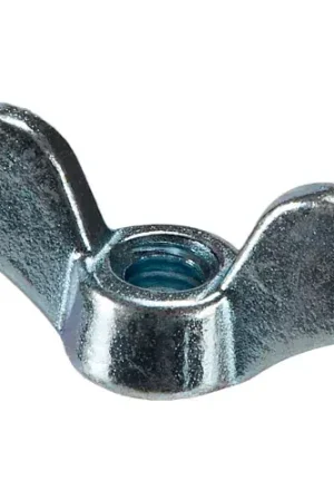 Must Have 3/4-10 Wing Nut - 2-15/16" Wide - 1-1/4" Base Dia. - Steel - Zinc - USA - Pkg of 25