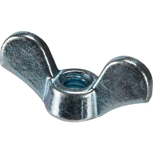 Must Have 3/4-10 Wing Nut - 2-15/16" Wide - 1-1/4" Base Dia. - Steel - Zinc - USA - Pkg of 25