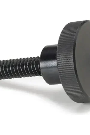 New Release Knurled Thumb Screw w/ Shoulder - M4 x 0.7 - 20mm Thread - 16mm Head Dia. - 9.5mm Head H - Pkg of 5