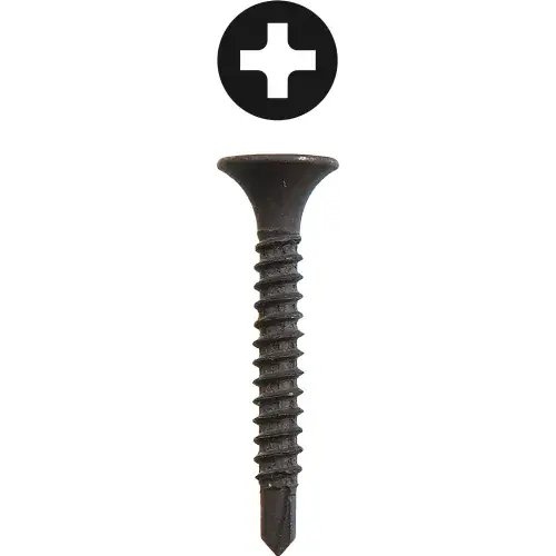 L.H.Dottie® Drywall Screw, Phillips Bugle Head Fine Thread, 6 x 1-5/8", Tuff 400 Pack Affordable