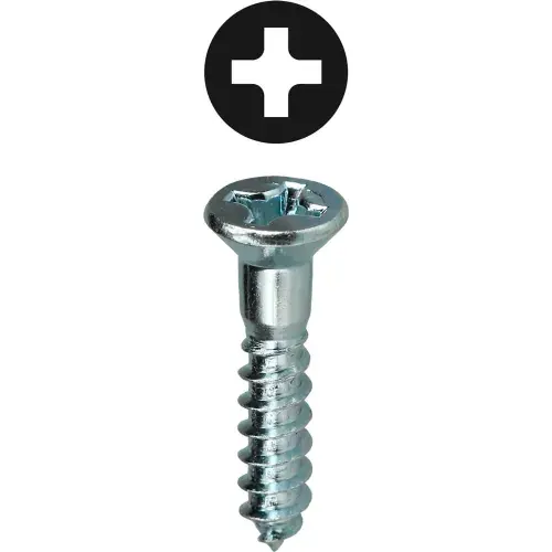 Latest L.H.Dottie® Flat Head Wood Screw, Phillips, Carbon Steel, 10 x 1-1/4", 100 Pack
