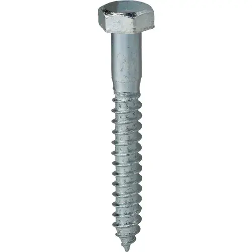 L.H.Dottie® Hex Head Lag Screw, Carbon Steel, 5/16" x 4-1/2", 100 Pack Same Day Shipping