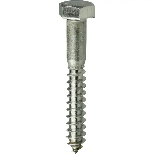 L.H.Dottie® Hex Head Lag Screw, Stainless Steel, 5/16" x 3-1/2", 100 Pack Express Delivery