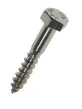 5/16" X 4" Hex Head Lag Screws 316 Stainless Steel (15 / Pkg.) Secure Checkout
