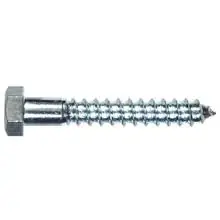 1/2" X 16" Hex Head Lag Screws Steel Zinc Plated (20 / Pkg.) Discount