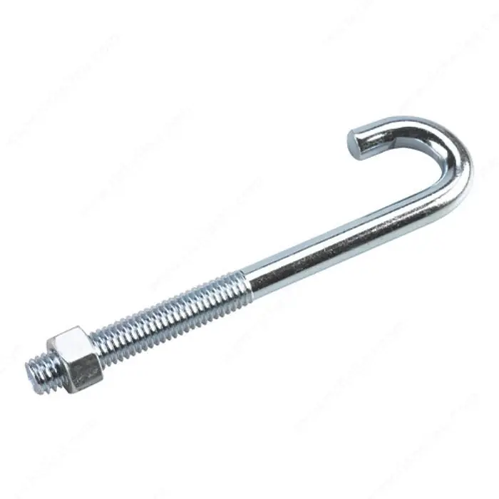 5/16"-18 X 7" J Bolts With Nut 18/8 Stainless Steel (10 / Pkg.) Trending