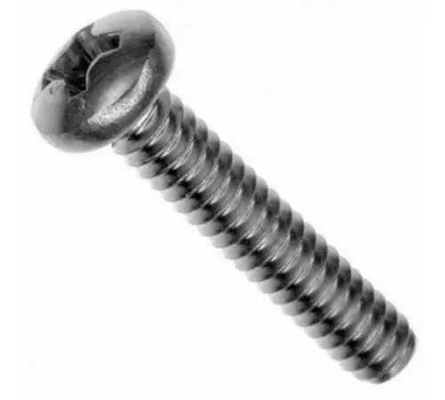Mega Sale 8-32 X 2-1/2" Machine Screws Round Head Combination Drive Steel Zinc Plated (1000/Pkg.)