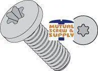 10-32 X 3/4" Machine Screws Pan Head Six Lobe Drive 18/8 Stainless Steel (2000/Pkg.) Don't Miss Out