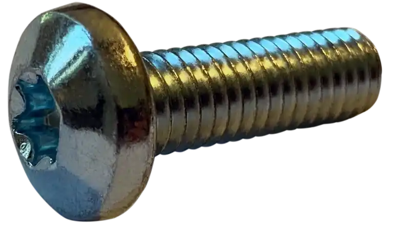 Seasonal Sale 10-32 X 3/4" Machine Screws Pan Head Six Lobe Drive Steel Zinc Plated (6000/Pkg.)