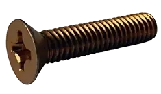 Time-Limited 10-32 X 7/8" Machine Screws Flat Head Phillips Drive Steel Cadmium Yellow (2000/Pkg.)