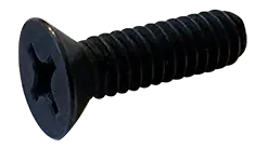 Budget 1/4"-20 X 1-1/2" Machine Screws Flat Head Phillips Drive 18/8 Stainless Steel Black Oxide (1000/Pkg.)