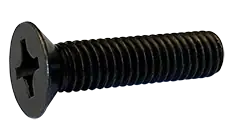 M4-0.7 X 5mm Machine Screws Flat Head Phillips Drive Steel Black Oxide (3000/Pkg.) Cheap