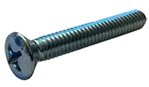 Same Day Shipping 8-32 X 2-1/4" Machine Screws Oval Head Phillips Drive Steel Zinc Plated (1500/Pkg.)
