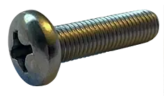 10-32 X 3/16" Machine Screws Pan Head Phillips Drive 18/8 Stainless Steel Black Oxide (2000/Pkg.) Markdown