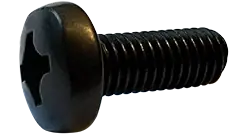 While Supplies Last M2-0.4 X 10mm Machine Screws Pan Head Phillips Drive Steel Black Oxide (4000/Pkg.)