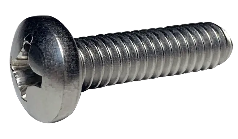 Clearance 6-32 X 3/8" Machine Screws Pan Head Phillips Drive 410 Stainless Steel (5000/Pkg.)